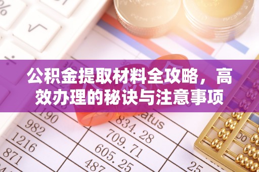 凯里公积金提取材料全攻略，高效办理的秘诀与注意事项