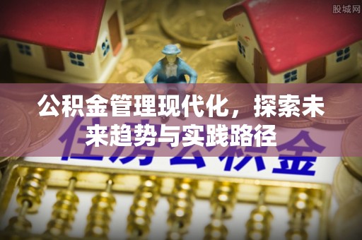 凯里公积金管理现代化，探索未来趋势与实践路径