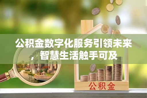 凯里公积金数字化服务引领未来，智慧生活触手可及