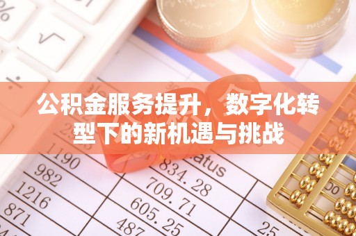 凯里公积金服务提升，数字化转型下的新机遇与挑战
