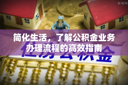 凯里简化生活，了解公积金业务办理流程的高效指南