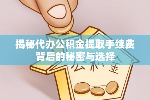 凯里揭秘代办公积金提取手续费背后的秘密与选择