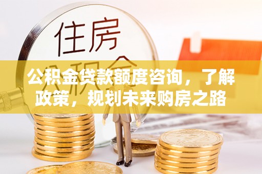 凯里公积金贷款额度咨询，了解政策，规划未来购房之路