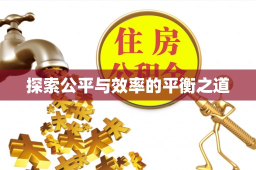凯里探索公平与效率的平衡之道