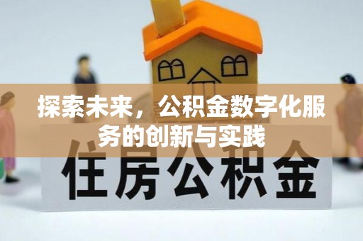 凯里探索未来，公积金数字化服务的创新与实践