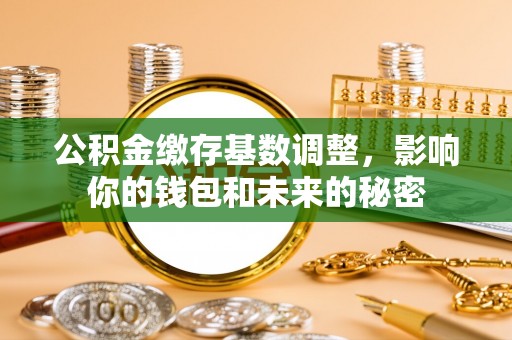凯里公积金缴存基数调整，影响你的钱包和未来的秘密