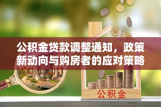 凯里公积金贷款调整通知，政策新动向与购房者的应对策略