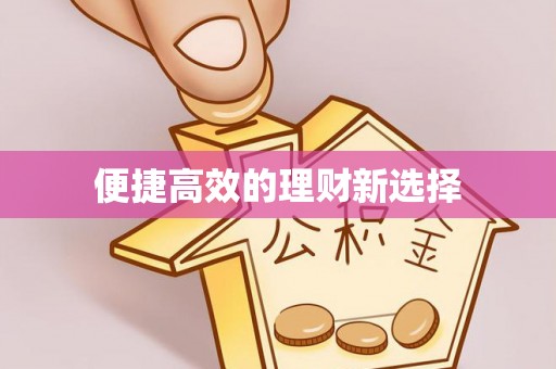凯里便捷高效的理财新选择